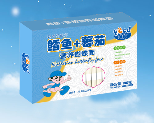 貝棒鱈魚(yú)+蕃茄營(yíng)養(yǎng)蝴蝶面