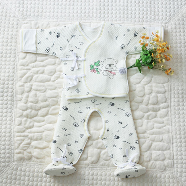 亨藝開陽(yáng)保暖連腳褲套裝(黃色)59