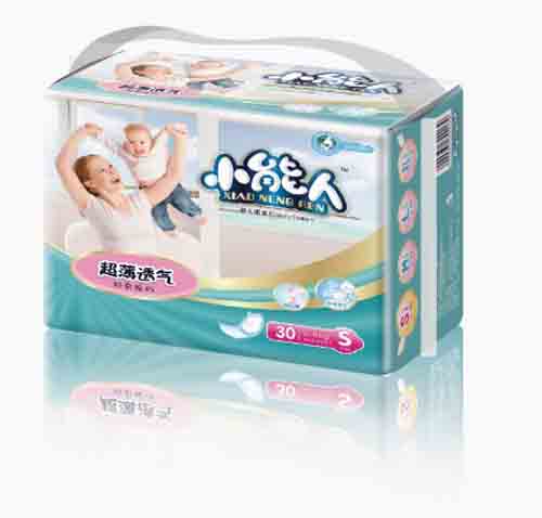 小熊人商超渠道尿片系列S號