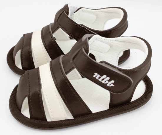 娜拉寶舒適結(jié)實嬰兒鞋咖啡色