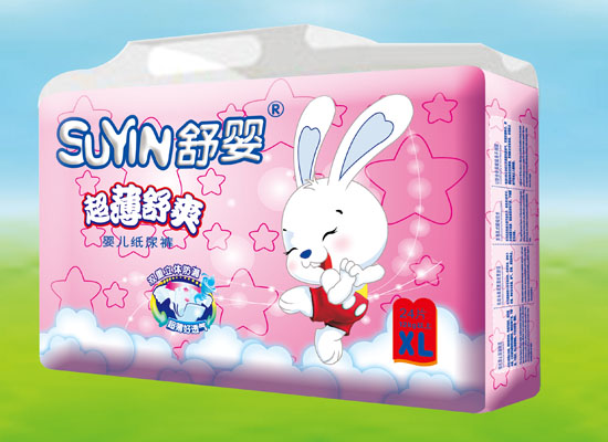 舒嬰超薄舒爽嬰兒紙尿褲XL碼24片