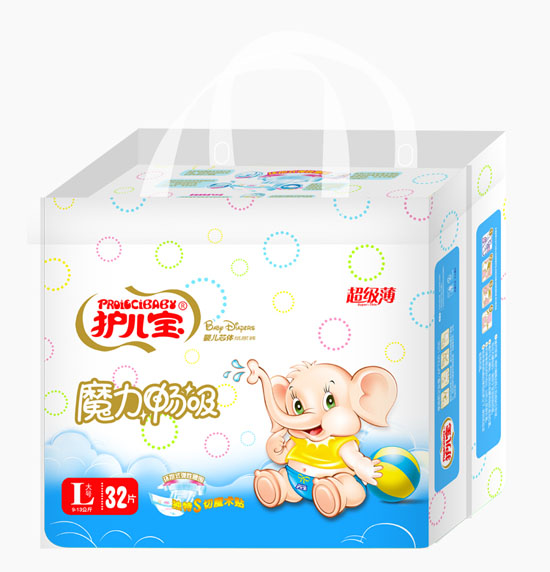 護(hù)兒寶魔力暢吸嬰兒芯體紙尿褲L碼中包