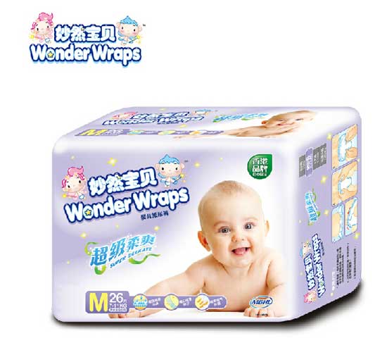 妙然寶貝超級柔爽紙尿褲M
