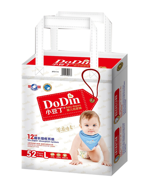 小豆丁零感倍柔紙尿褲L