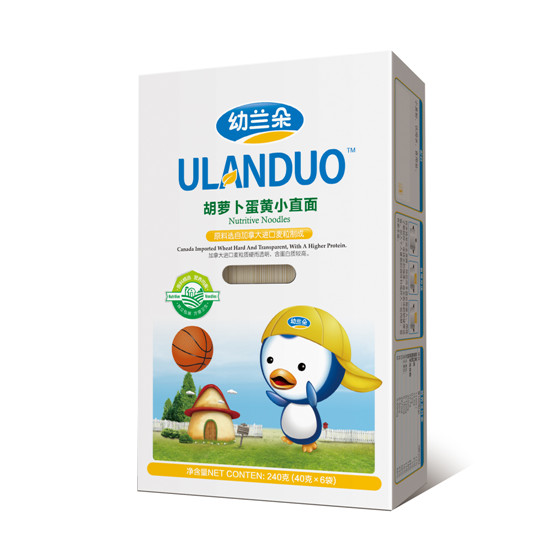 幼蘭朵胡蘿卜蛋黃小直面