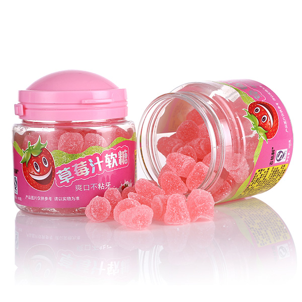 吉牯利草莓汁軟糖1