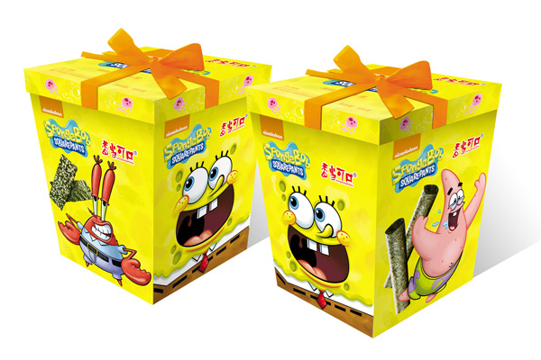 香當(dāng)可口海綿寶寶系大禮包