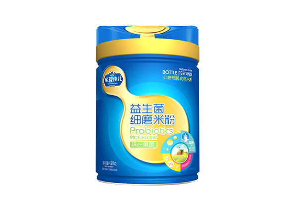 至尊佳兒益生菌細(xì)磨米粉聽(tīng)裝 繽紛果蔬