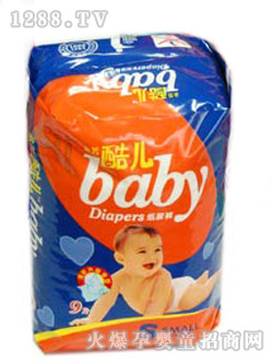 酷兒紙尿褲藍包裝