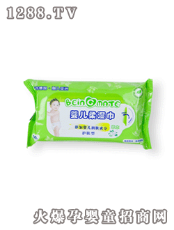 貝因美草本嬰兒護(hù)膚柔濕巾10片裝