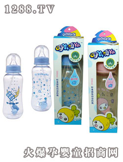 咿咿呀呀標(biāo)準(zhǔn)圓弧自動奶瓶300ml
