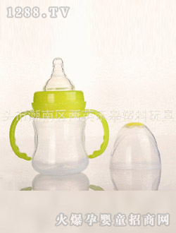 禾皋120ML帶手柄PP奶瓶