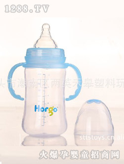禾皋PP奶瓶藍(lán)色