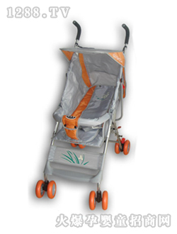 小貝樂(lè)兒童傘柄車(chē)T-116灰色