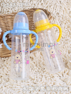 皇家寶貝母乳實感直圓把手自動奶瓶