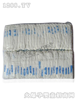 舒爾潔藍色嬰兒紙尿褲