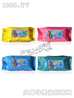 舒爾潔4包嬰兒濕巾