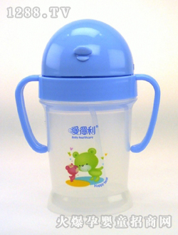 愛(ài)得利吸管學(xué)飲杯藍(lán)色