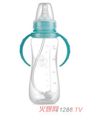 貝貝標(biāo)準(zhǔn)口徑PP240ml兩個(gè)裝奶瓶