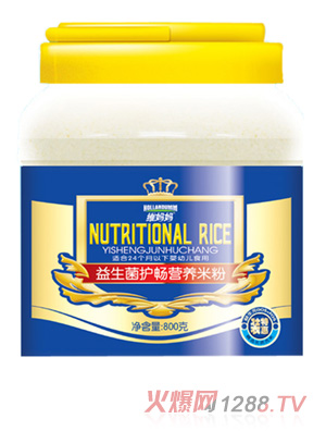 維媽媽桶裝益生菌護(hù)腸營養(yǎng)米粉