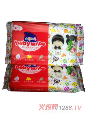 小谷小晶嬰兒便攜裝手口濕巾