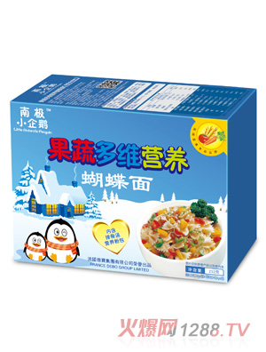 南極小企鵝果蔬多維營(yíng)養(yǎng)蝴蝶面252克