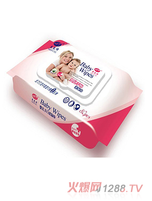 美芙特嬰兒手口柔濕巾80片蓋裝