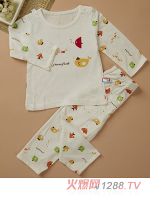 金色小魚蘆薈纖維單面小魚肩開(kāi)套