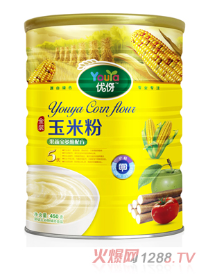 優(yōu)伢金裝果蔬寶多維玉米粉