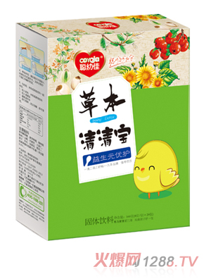 聰幼佳草本清清寶-益生元優(yōu)護盒裝