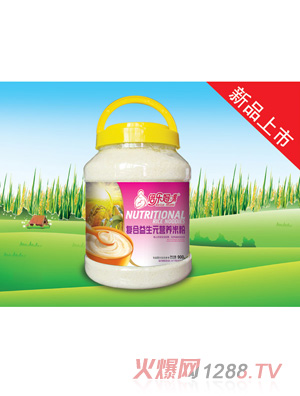 倍樂媽咪營養(yǎng)米粉-復(fù)合益生元900g桶裝