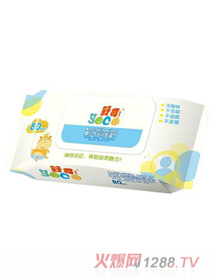 舒可愛特嬰兒專業(yè)潤膚濕巾