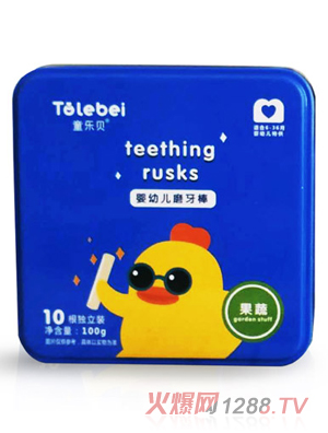 童樂(lè)貝嬰幼兒磨牙棒果蔬味