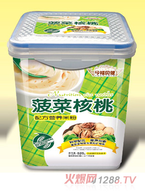 今福貝健配方營養(yǎng)米粉-菠菜核桃