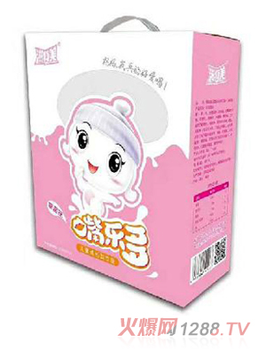 滋特美嘴樂多兒童成長(zhǎng)型乳飲料 箱裝粉色