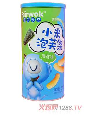 菲爾沃克小米泡芙條 海苔味
