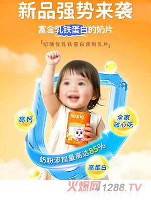 紐瑞優(yōu)乳鐵蛋白調(diào)制乳片